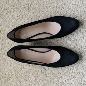 Stuart Weitzman Black Suede Pump